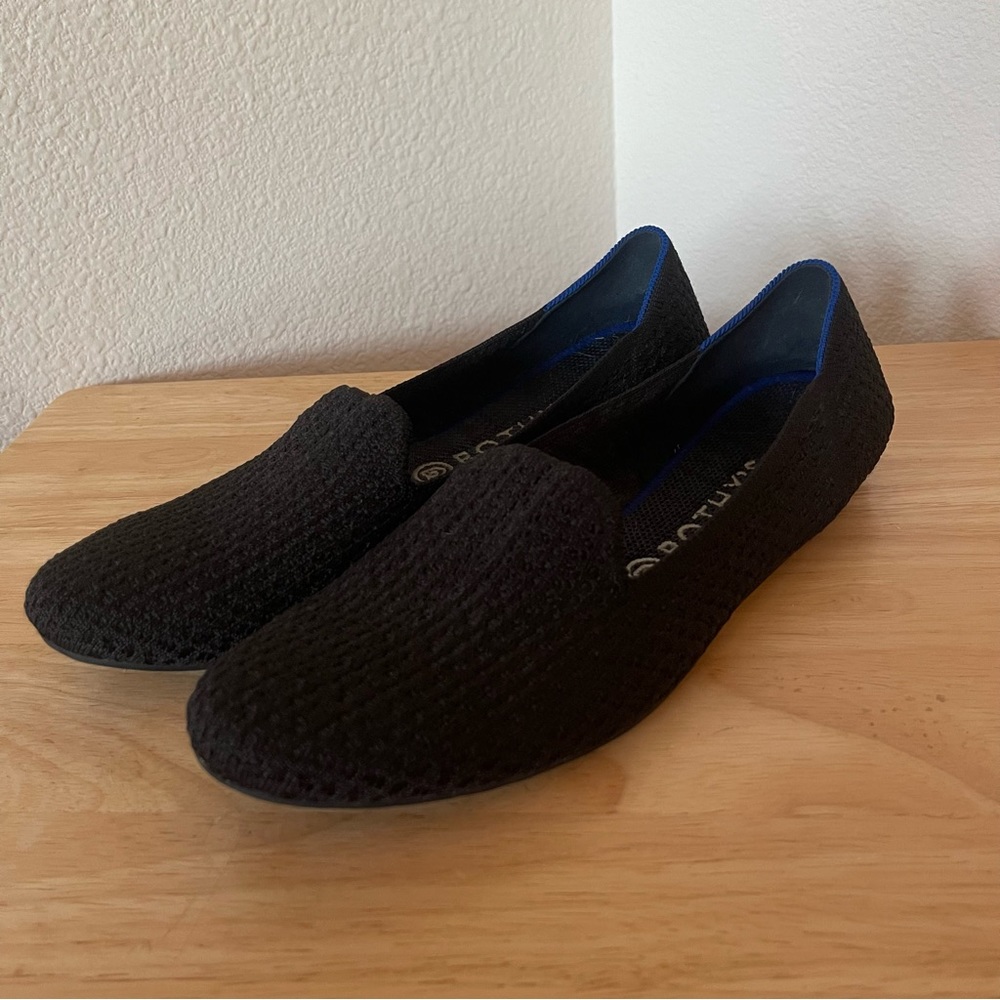Rothys Knit Pattern Texture The Flats Slip On Shoes